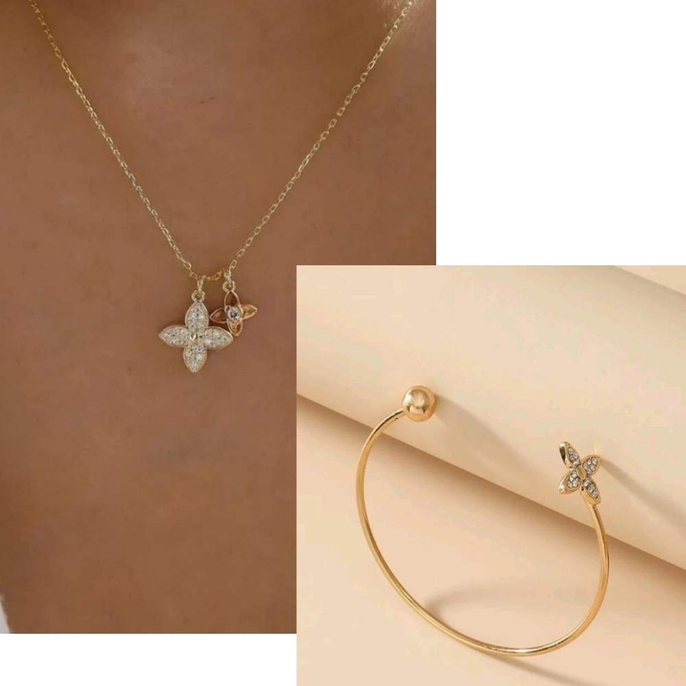 L=V style Necklace set